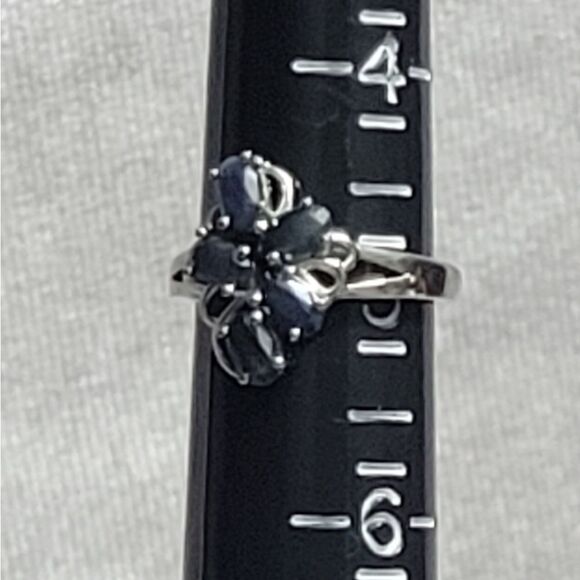 Midnight Sapphire Ring Size 5 - Picture 10 of 16